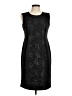 R&M Richards Black Cocktail Dress Size 8 Petite - photo 1