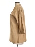 Unbranded Tan 3/4 Sleeve Button-Down Shirt Size L - photo 5