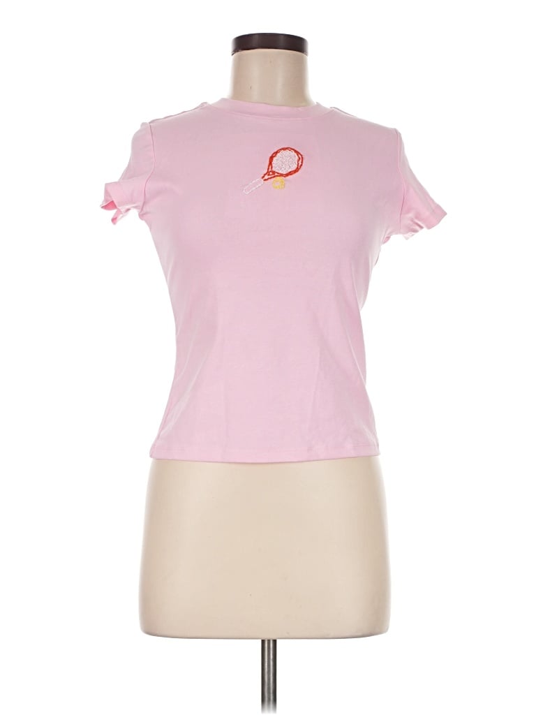 Assorted Brands Short Sleeve T-shirt In Pink