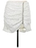 retrofête 100% Polyester White Formal Skirt Size M - photo 1