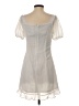 Unbranded 100% Polyester White Casual Dress Size S - photo 2