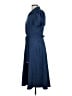DKNY 100% Polyester Blue Casual Dress Size 10 - photo 5