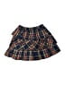 Crewcuts Plaid Blue Skirt Size 6 - 7 - photo 1