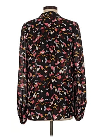 A.L.C. Long Sleeve Silk Top (view 2)