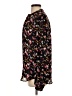 A.L.C. 100% Silk Floral Black Long Sleeve Silk Top Size 4 - photo 5