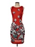 Venus Graphic Red Cocktail Dress Size S - photo 1
