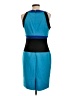 Calvin Klein Color Block Blue Cocktail Dress Size 10 - photo 2