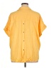Cato Yellow Short Sleeve Blouse Size XL - photo 2