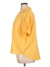 Cato Yellow Short Sleeve Blouse Size XL - photo 5