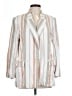 Zara Stripes White Blazer Size L - photo 1