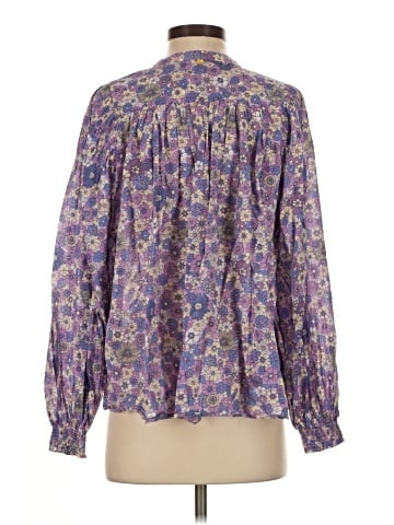 Antik Batik Long Sleeve Blouse (view 2)
