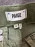 Paige Green Cargo Pants Size 28 waist - photo 7