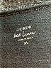 J.Crew 100% Linen Black 3/4 Sleeve Top Size XL - photo 7