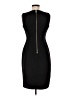 Calvin Klein Solid Black Cocktail Dress Size 6 - photo 2