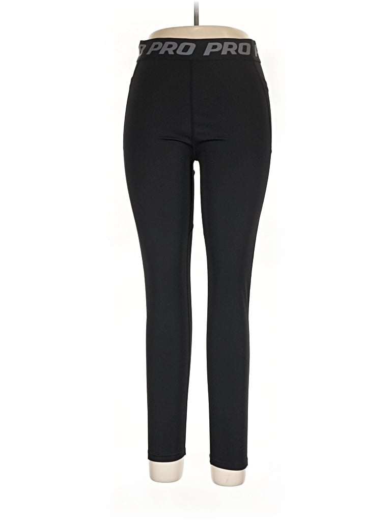 Pre-owned Assorted Brands Active Pants In Black