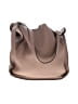 Sondra Roberts Solid Tan Gray Hobo One size - photo 1
