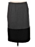 Grace Elements Color Block Gray Casual Skirt Size 6 - photo 2