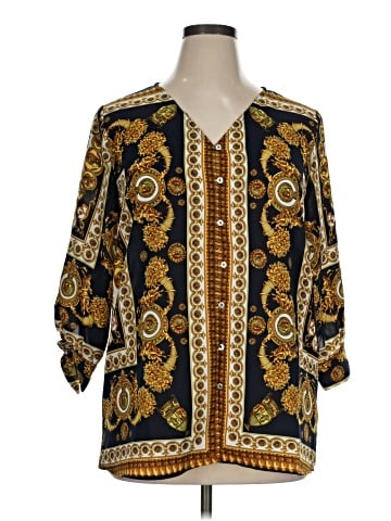 Suzanne Betro 3/4 Sleeve Blouse (view 1)