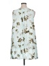 Free People Blue Sleeveless Blouse Size XL - photo 2