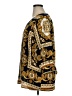 Suzanne Betro 100% Polyester Paisley Gold 3/4 Sleeve Blouse Size XL - photo 5