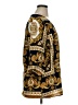 Suzanne Betro 100% Polyester Paisley Gold 3/4 Sleeve Blouse Size XL - photo 4