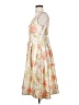 Talbots 100% Silk Floral Orange Cocktail Dress Size 4 - photo 5