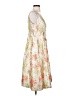 Talbots 100% Silk Floral Orange Cocktail Dress Size 4 - photo 4