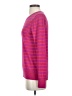 Banana Republic Stripes Pink Silk Pullover Sweater Size S - photo 5