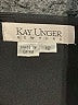 Kay Unger Solid Black Cocktail Dress Size 12 - photo 7