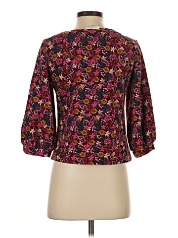 Maeve by Anthropologie 3/4 Sleeve Blouse (view 2)