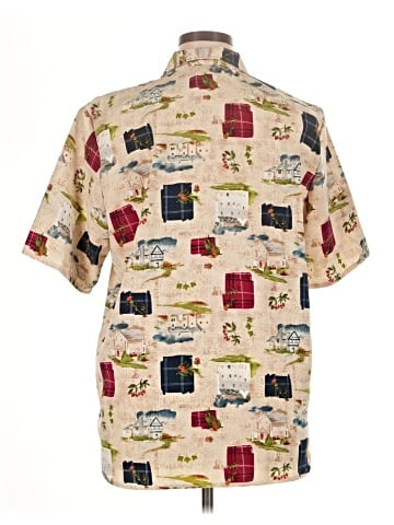 Maggie Sweet Short Sleeve Button-Down Shirt (view 2)