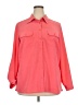 Elementz 100% Polyester Pink 3/4 Sleeve Blouse Size 2X - photo 1