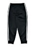 Adidas 100% Polyester Black Track Pants Size 6 - photo 2