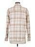 Pendleton 100% Cotton Plaid Tan Long Sleeve Button-Down Shirt Size M - photo 2
