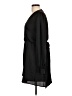 Express 100% Polyester Solid Black Casual Dress Size L - photo 5