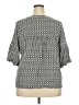 Max Studio Gray 3/4 Sleeve Blouse Size 2X - photo 2