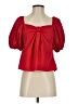 Express Red 3/4 Sleeve Blouse Size XS - photo 1