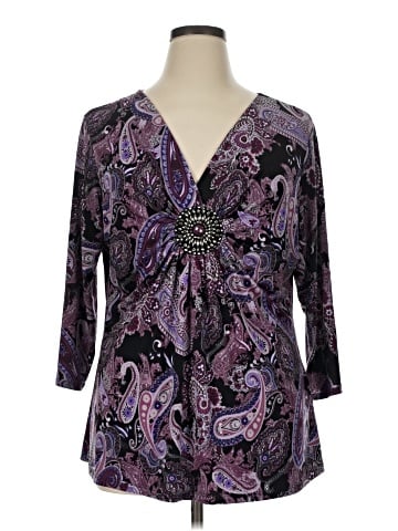 DressBarn 3/4 Sleeve Blouse (view 1)