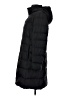 Uniqlo 100% Nylon Black Coat Size M - photo 5
