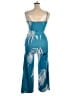Unbranded Tropical Teal Blue Jumpsuit Size XL - photo 2