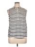 J.Crew Factory Store 100% Polyester Ivory Sleeveless Blouse Size 14 - photo 1