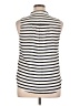 J.Crew Factory Store 100% Polyester Ivory Sleeveless Blouse Size 14 - photo 2