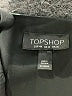 Topshop 100% Polyester Black Sleeveless Blouse Size 12 - photo 7