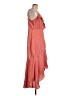 Express 100% Polyester Orange Cocktail Dress Size L - photo 4