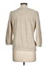 Christopher & Banks Metallic Tan Pullover Sweater Size L - photo 2