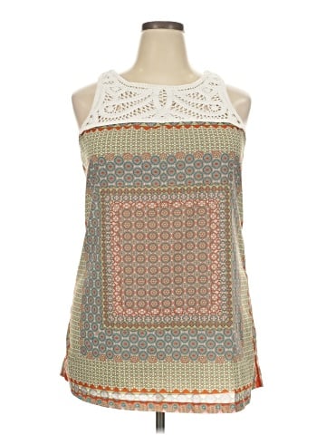 Coco + Carmen Sleeveless Blouse (view 1)