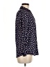 Foxcroft 100% Cotton Polka Dots Blue Long Sleeve Blouse Size 6 - photo 4