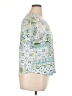 Fresh Green Short Sleeve Blouse Size XL - photo 4
