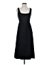 Isabel Solid Black Casual Dress Size S - photo 1