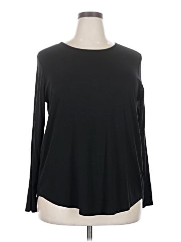 Joan Vass 3/4 Sleeve T-Shirt (view 1)